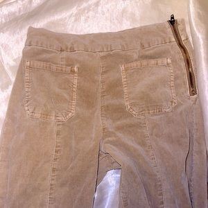 Tan Flare pants with pockets Forever 21 jeans